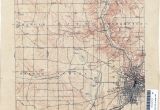 Kalahari Ohio Map Ohio Historical topographic Maps Perry Castaa Eda Map Collection