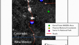 Karval Colorado Map Map Of the Three Field Sites In Colorado and New Mexico with A