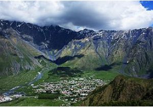 Kazbegi Georgia Map Stepanzminda Reisefuhrer Auf Wikivoyage