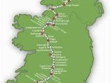 Kenmare Ireland Map Map Of the 900km Ireland Way Hiking Trail Guidebook