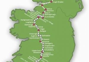 Kenmare Ireland Map Map Of the 900km Ireland Way Hiking Trail Guidebook