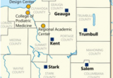 Kent State Ohio Map Kent State University Wikipedia