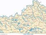 Kentucky and Ohio Map Map Of Kentucky