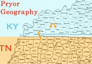 Kentucky Tennessee Map with Cities Kentucky Tennessee Map New Kentucky County Map Maps Directions