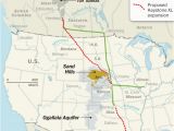 Keystone Pipeline Map Texas Keystone Xl Pipeline Musings On Maps
