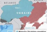 Kiev Europe Map Ukraine Tale Of Two Nations for Country Locked In Struggle