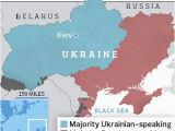 Kiev Europe Map Ukraine Tale Of Two Nations for Country Locked In Struggle