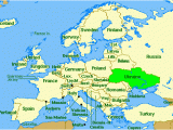 Kiev Map Europe Ukraine On the Map Of Europe Casami