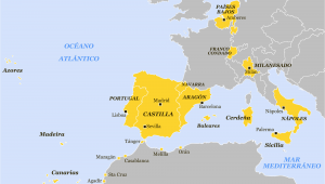 Kingdoms Of Spain Map the Kingdoms and Dominions Of Spain In 1581 Europe