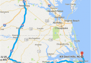 Kitty Hawk north Carolina Map How to Avoid the Traffic On Your Drive to the Outer Banks Updated