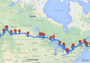 Koa Campgrounds Canada Map the Most Scenic Route to Travel Across Canada Canada Rv Trip In