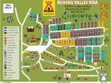 Koa Map California Mt Vernon Kentucky Campground Renfro Valley Koa