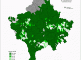 Kosovo Map In Europe Percentage Of Muslims In Kosovo Maps Geography History