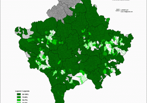 Kosovo Map In Europe Percentage Of Muslims In Kosovo Maps Geography History