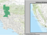 La Canada Ca Map California S 28th Congressional District Wikipedia