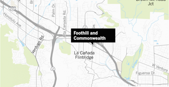 La Canada Flintridge Map 12 Year Old Boy Confesses to Detectives Claim Of Abduction attempt