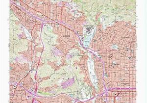 La Canada Flintridge Map Amazon Com Yellowmaps Pasadena Ca topo Map 1 24000 Scale 7 5 X