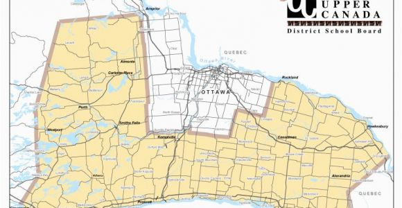 La Canada School District Map Ucdsb Schools Upper Canada District School Board