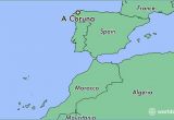 La Coruna Map Spain A Coruna Spain Map Zip Code Map
