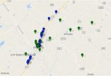 La Grange Texas Map Maps Antiqueweekend Com Online Directory for the Round top