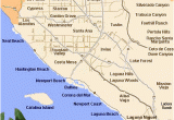 La Habra California Map Guide to orange County Cities