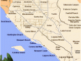 La Habra California Map Guide to orange County Cities