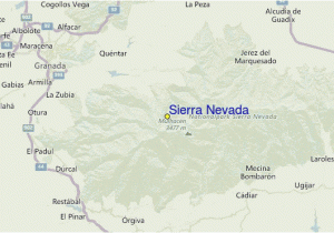 La Herradura Spain Map Sierra Nevada Pra Vodce Po Sta Edisku Mapa Lokaca Sierra