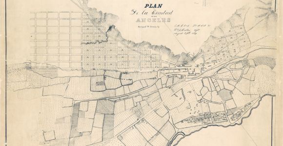 La In California Map the First Map Of Los Angeles May Be Older Than You Think bygone