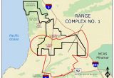 La Jolla California Map Ucsd Camp Matthews Range Complex No 1