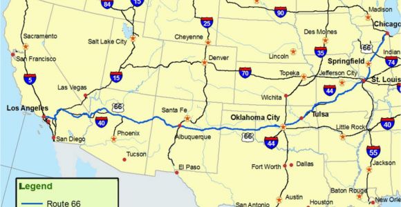 La Mesa Texas Map Maps Of Route 66 Plan Your Road Trip