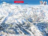 La Plagne France Map La Plagne Savoie Skifahren Karten Skiing Ski
