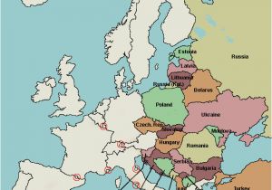 Labeled Map Of Eastern Europe 25 Categorical Map Of Eastern Europe and Capitals