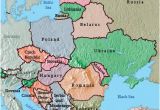 Labeled Map Of Eastern Europe Maps Of Eastern European Countries