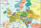 Labeled Map Of Western Europe Europe Map and Satellite Image