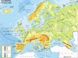 Labeled Physical Map Of Europe 29 Definite Physical Map Test