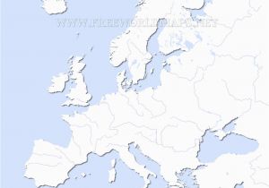 Labeled Physical Map Of Europe Europe Blank Physical Map Lgq Me