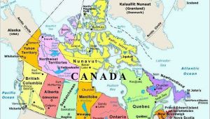 Labelled Map Of Canada with Capitals Map Of Canada with Capital Cities and Bodies Of Water thats