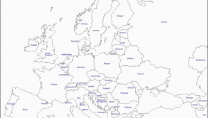 Labelled Map Of Europe Europe Free Map Free Blank Map Free Outline Map Free