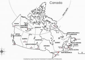 Labled Map Of Canada Us and Canada Map Black and White Save United States Map