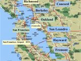 Lafayette California Map Map San Francisco Bay area California Valid Map California Map
