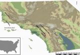 Lake Elsinore California Map Map Of southern California Showing Location Of Lake Elsinore and Odp