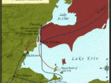 Lake Erie Canada Map Battle Of Lake Erie