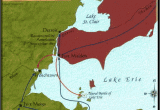 Lake Erie Ohio Map Battle Of Lake Erie