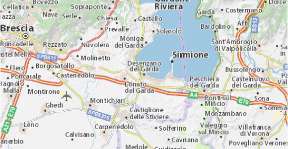 Lake Garda Map Of Italy Desenzano Del Garda Map Detailed Maps for the City Of Desenzano Del