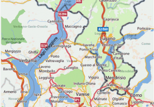 Lake Maggiore Italy Map Map Of Lake Maggiore Italy In 2019 Map Italy