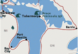 Lake Michigan Circle tour Map Lake Huron Circle tour Including Route Instructions From toronto
