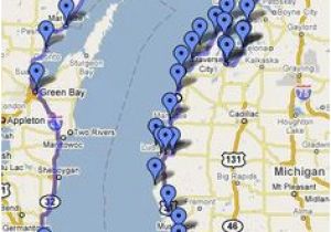 Lake Michigan Circle tour Route Map 148 Best Michigan Lighthouse Gallery Images In 2019 Lighthouses