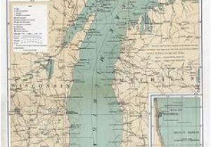 Lake Michigan Contour Map 16 Best Lake Images On Pinterest Great Lakes Map Lake Michigan