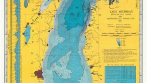 Lake Michigan Contour Map 1900s Lake Michigan U S A Maps Of Yesterday In 2019 Pinterest