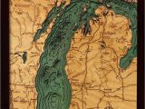 Lake Michigan Contour Map This Detailed topographic Map Captures the Stunning Beauty Of Lake